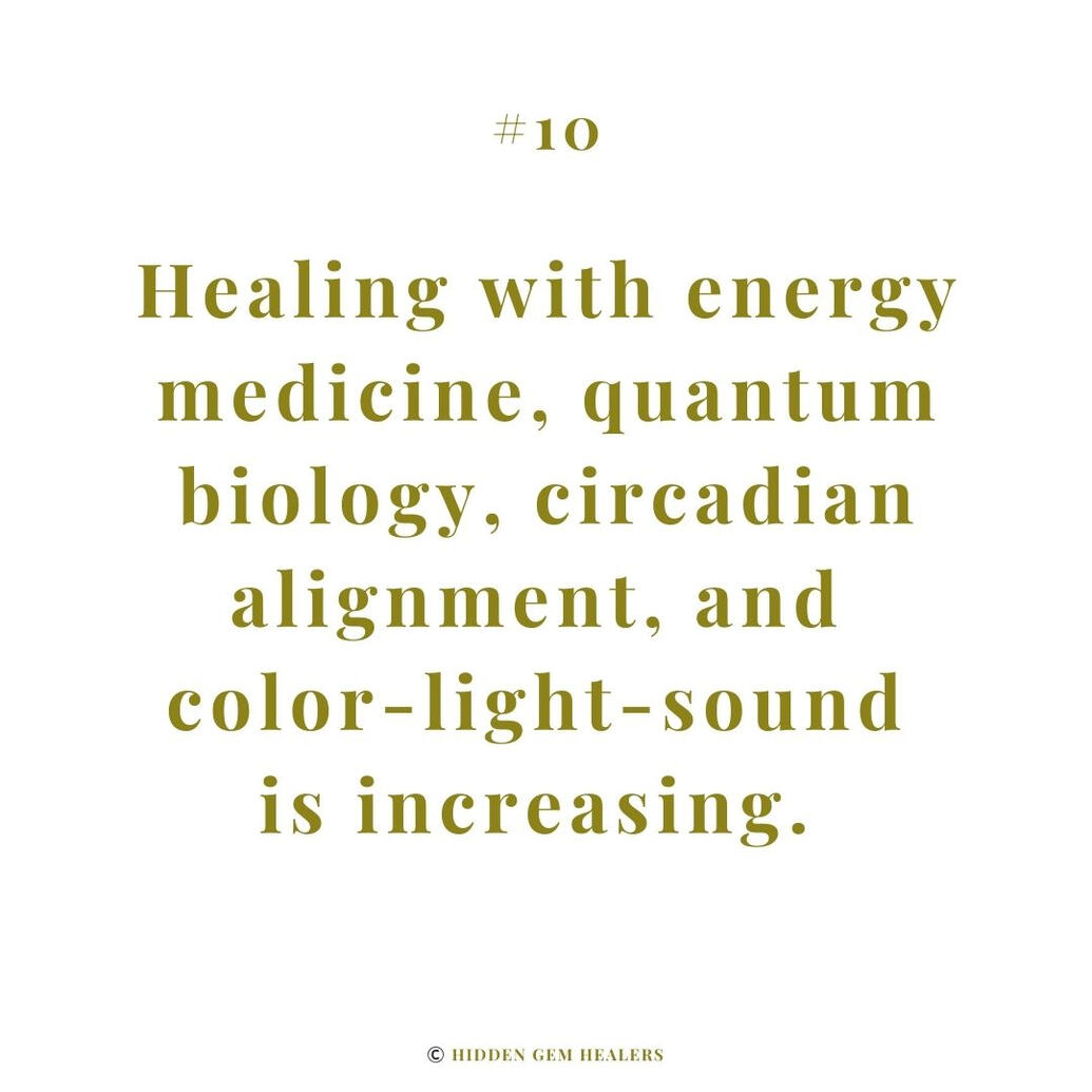 Healing Trend #10 Healing Trend #10